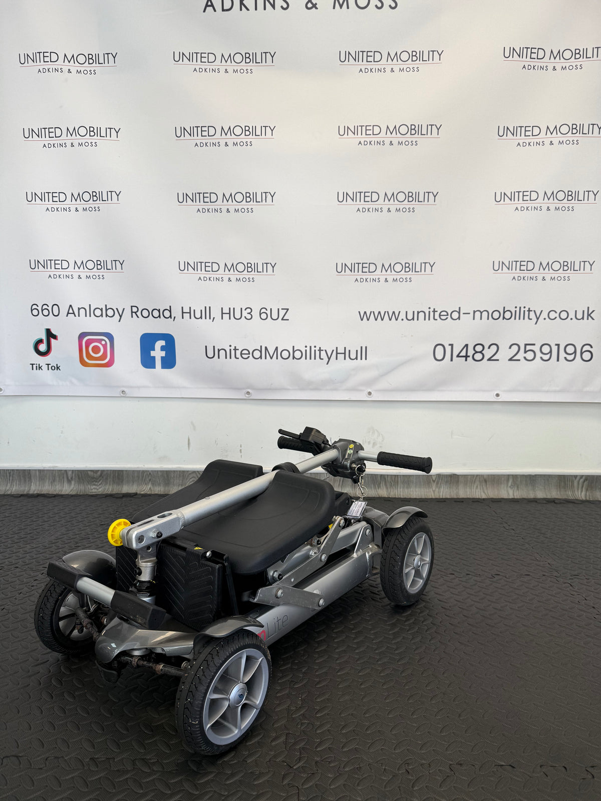 Used mLite 4MPH Folding Mobility Scooter – 2021