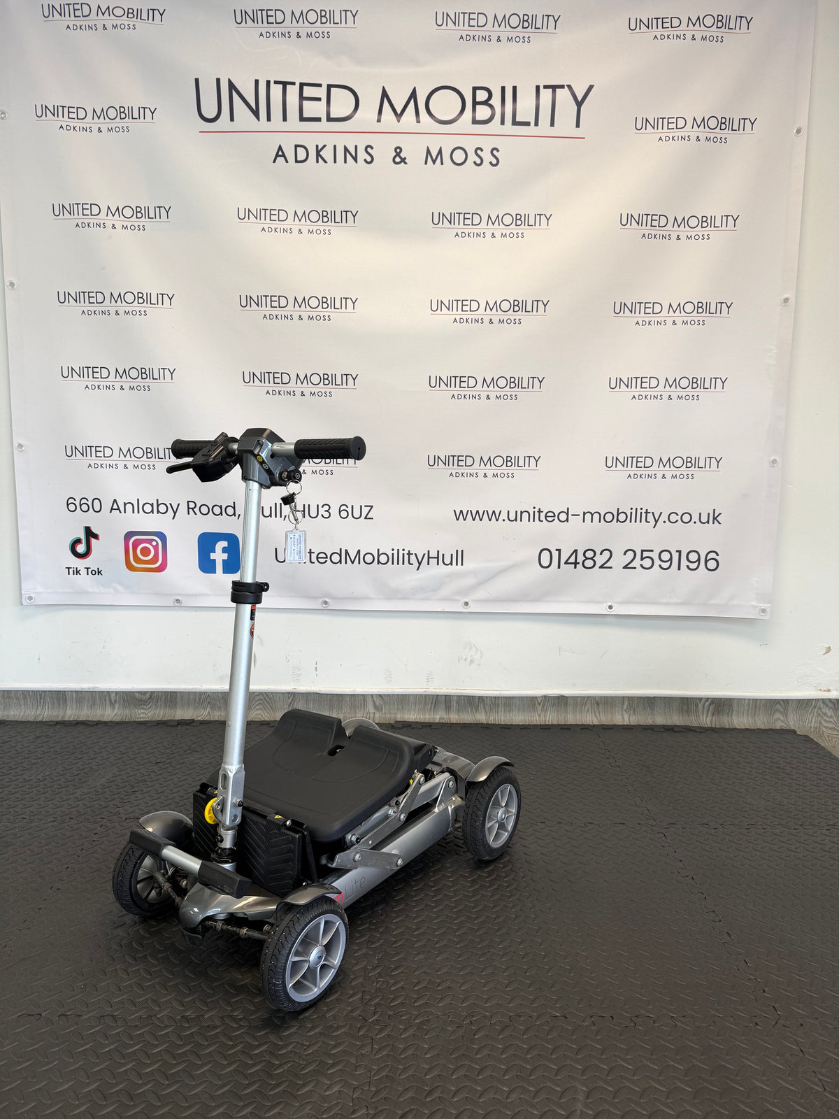 Used mLite 4MPH Folding Mobility Scooter – 2021