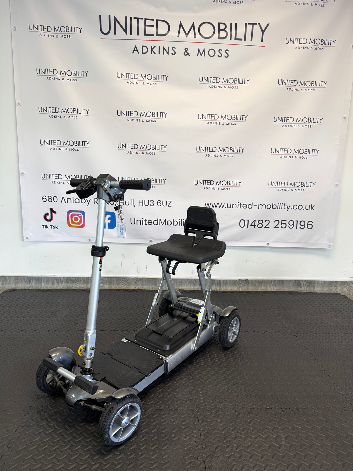 Used mLite 4MPH Folding Mobility Scooter – 2021