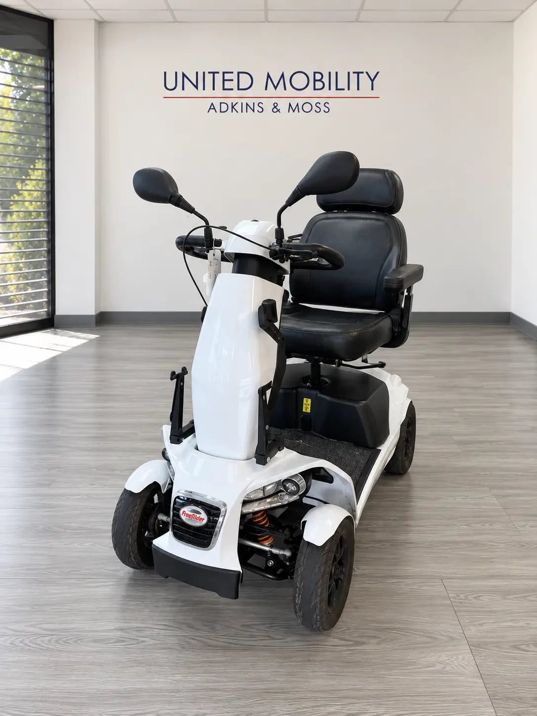 Used Free-rider FR1 Mobility Scooter White 8mph Class 3 Road Legal