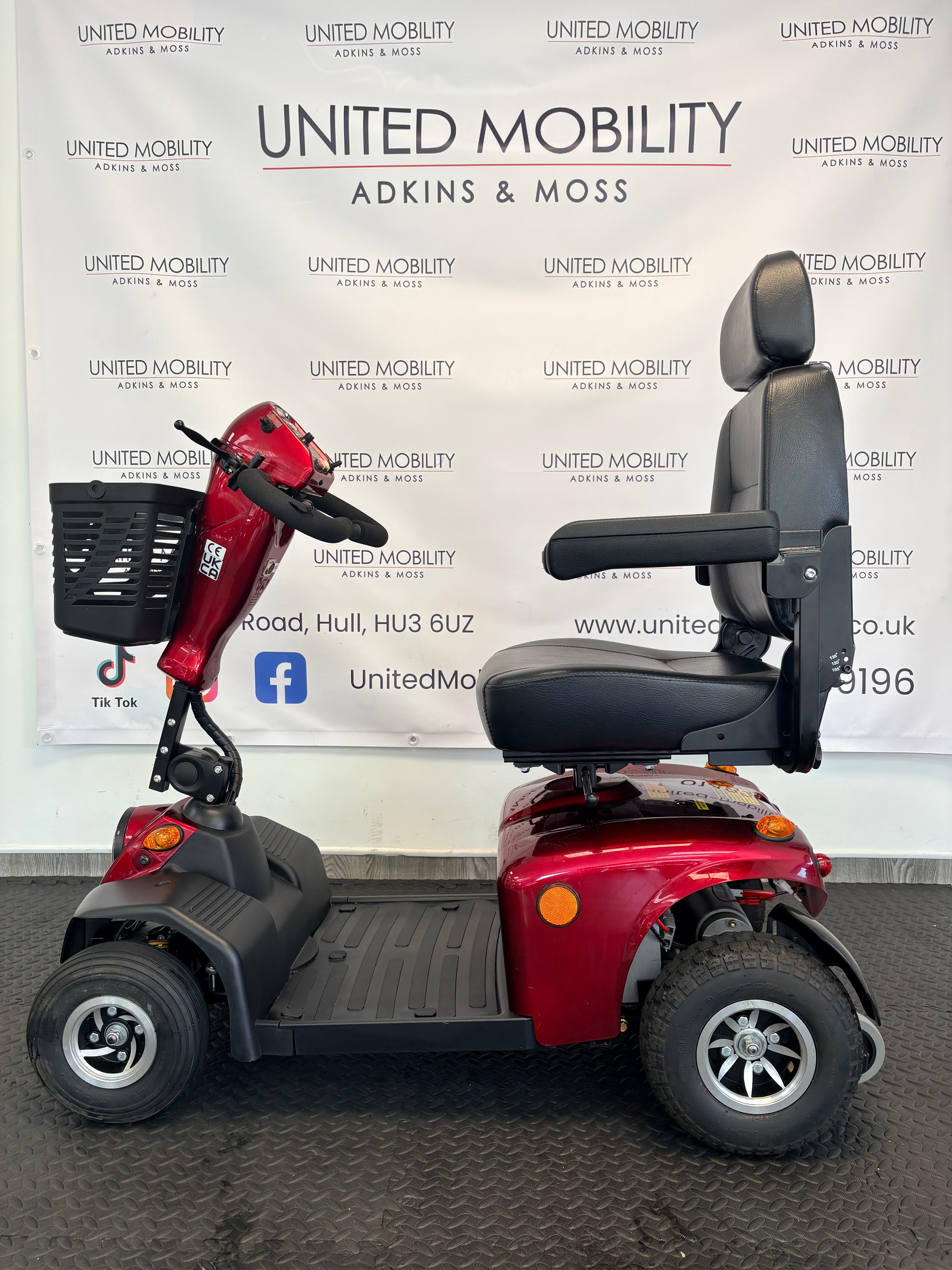 Used Mayfair Evolution 8mph mobility scooter