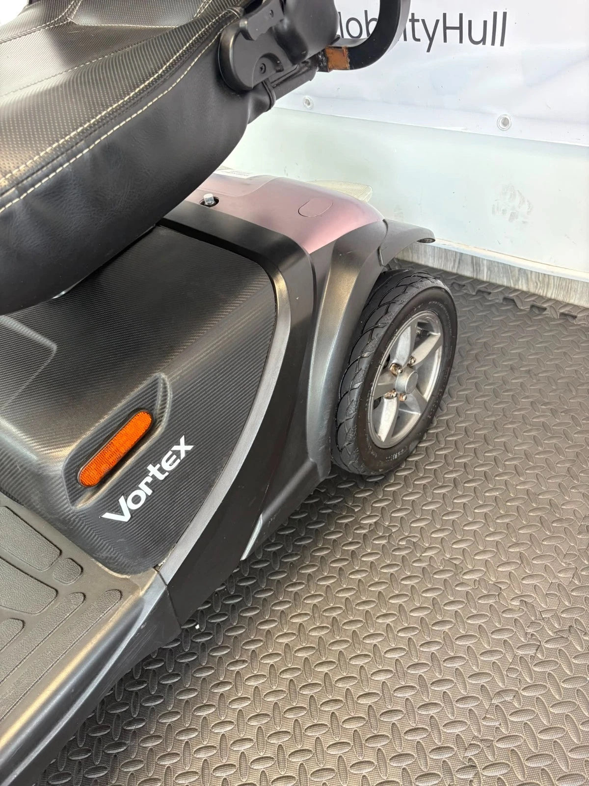 Used Rascal Vortex 8mph Electric Mobility Scooter – Pink, 2022
